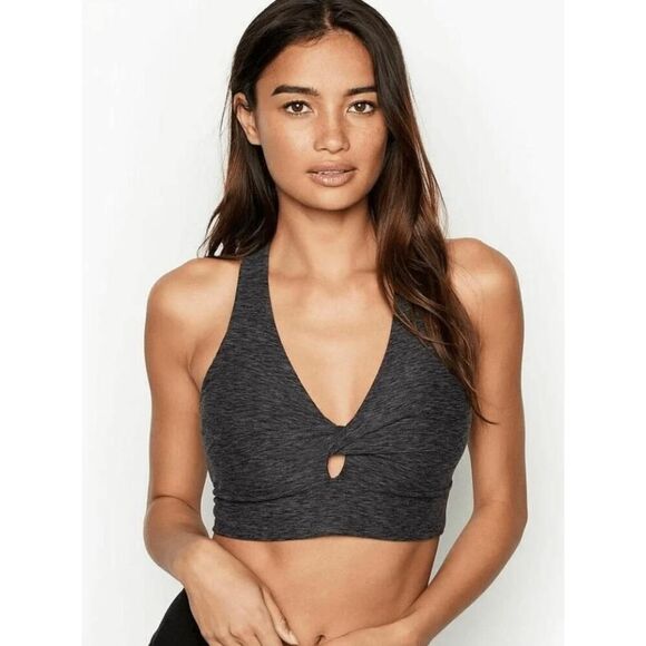 Victorias Secret Large Performance Sports Bra grey super soft - Picture 1 of 7